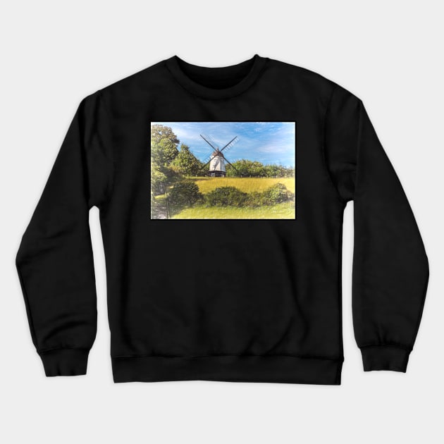 Cobstone Windmill Crewneck Sweatshirt by IanWL